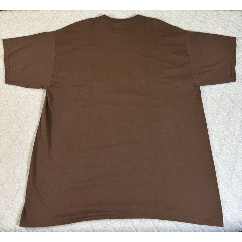 Vintage Native American Warriors Horse Riding Dream catcher Graphic Brown Tee L - Picture 6 of 9